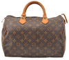 Authentic Louis Vuitton Monogram Speedy 30 Hand Boston Bag M41526 LV 2888F