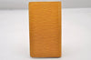 Authentic Louis Vuitton Epi Agenda Posh Notebook Cover Yellow R20529 LV 2889I