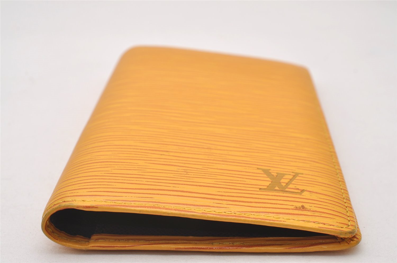 Authentic Louis Vuitton Epi Agenda Posh Notebook Cover Yellow R20529 LV 2889I