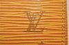 Authentic Louis Vuitton Epi Agenda Posh Notebook Cover Yellow R20529 LV 2889I