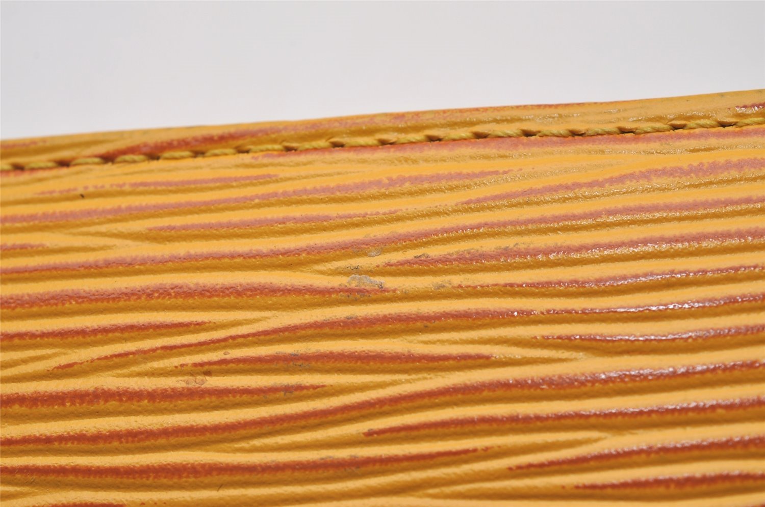 Authentic Louis Vuitton Epi Agenda Posh Notebook Cover Yellow R20529 LV 2889I