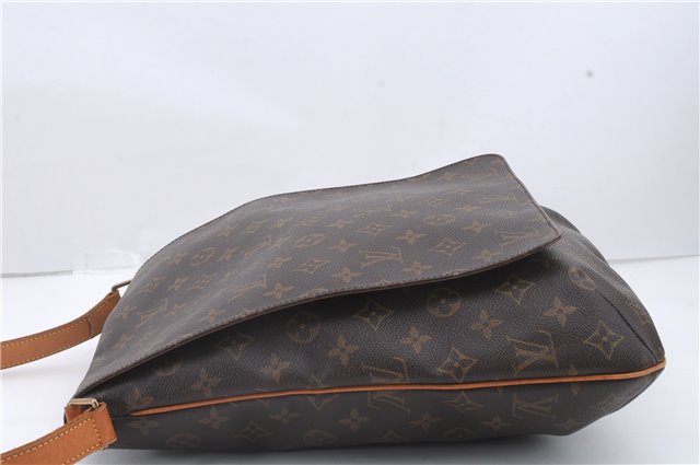 Authentic Louis Vuitton Monogram Musette Shoulder Cross Body Bag M51256 LV 2890D