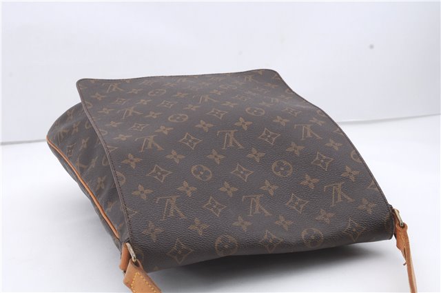 Authentic Louis Vuitton Monogram Musette Shoulder Cross Body Bag M51256 LV 2890D