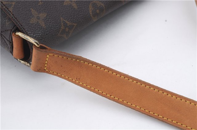 Authentic Louis Vuitton Monogram Musette Shoulder Cross Body Bag M51256 LV 2890D