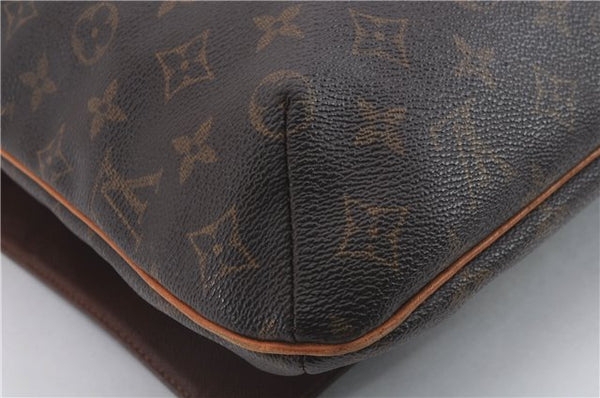 Authentic Louis Vuitton Monogram Musette Shoulder Cross Body Bag M51256 LV 2890D