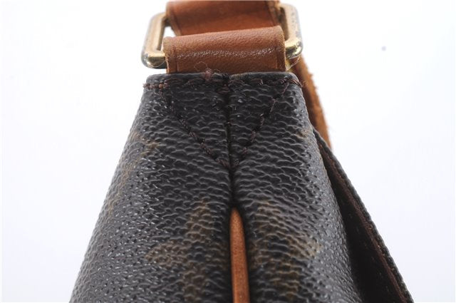 Authentic Louis Vuitton Monogram Musette Shoulder Cross Body Bag M51256 LV 2890D