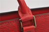 Authentic Louis Vuitton Epi Sac Triangle Hand Bag Red M52097 LV 2893F