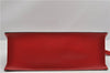 Authentic Louis Vuitton Epi Sac Triangle Hand Bag Red M52097 LV 2893F