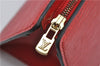 Authentic Louis Vuitton Epi Sac Triangle Hand Bag Red M52097 LV 2893F
