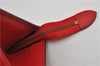 Authentic Louis Vuitton Epi Sac Triangle Hand Bag Red M52097 LV 2893F