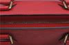 Authentic Louis Vuitton Epi Sac Triangle Hand Bag Red M52097 LV 2893F