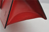 Authentic Louis Vuitton Epi Sac Triangle Hand Bag Red M52097 LV 2893F
