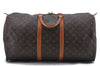 Authentic Louis Vuitton Monogram Keepall 55 Boston Bag M41424 LV 2894D