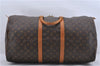 Authentic Louis Vuitton Monogram Keepall 55 Boston Bag M41424 LV 2894D