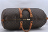 Authentic Louis Vuitton Monogram Keepall 55 Boston Bag M41424 LV 2894D