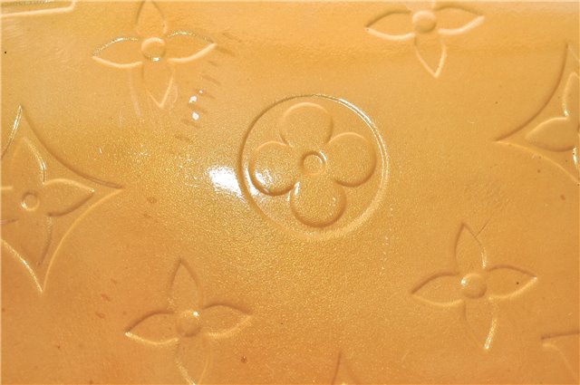 Auth Louis Vuitton Vernis Thompson Street Shoulder Bag Yellow M91008 Junk 2894E