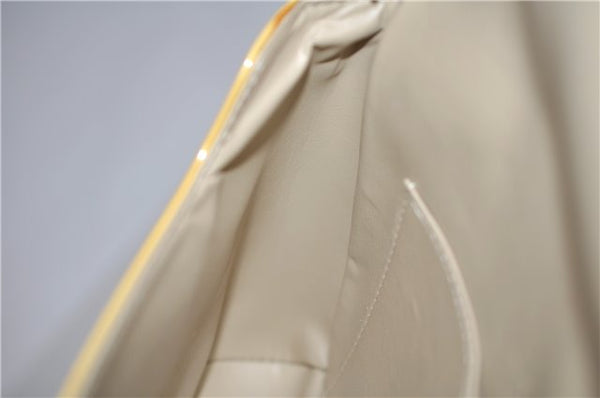 Auth Louis Vuitton Vernis Thompson Street Shoulder Bag Yellow M91008 Junk 2894E