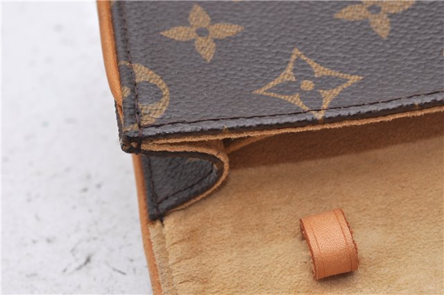 Authentic Louis Vuitton Monogram Pochette Twin GM Shoulder Bag M51852 LV 2895D