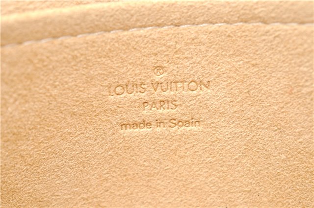 Authentic Louis Vuitton Monogram Pochette Twin GM Shoulder Bag M51852 LV 2895D