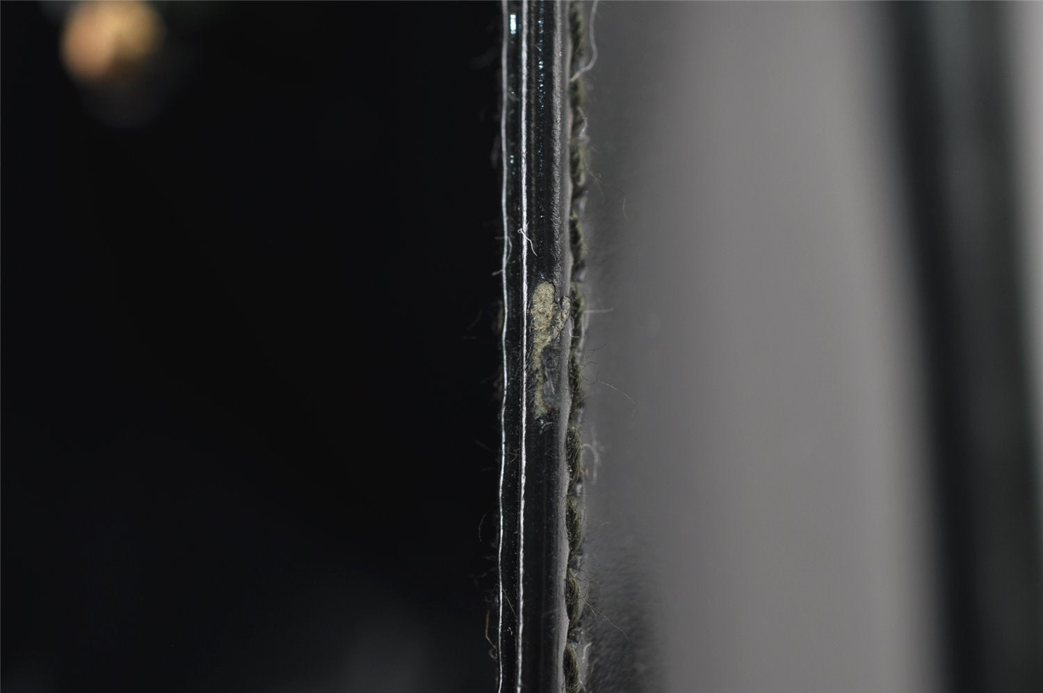 Authentic GUCCI Vintage Shoulder Hand Bag Purse Enamel Green Junk 2895I