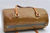 Authentic Louis Vuitton Vernis Bedford Hand Bag Light Green Blue M91007 LV 2896E