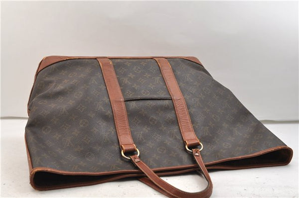 Auth Louis Vuitton Monogram Sac Weekend GM Vintage Tote Hand Bag M42420 LV 2897E