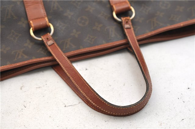 Auth Louis Vuitton Monogram Sac Weekend GM Vintage Tote Hand Bag M42420 LV 2897E