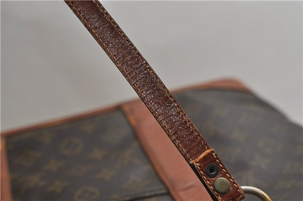 Auth Louis Vuitton Monogram Sac Weekend GM Vintage Tote Hand Bag M42420 LV 2897E