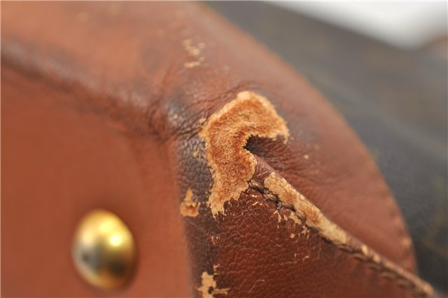 Auth Louis Vuitton Monogram Sac Weekend GM Vintage Tote Hand Bag M42420 LV 2897E