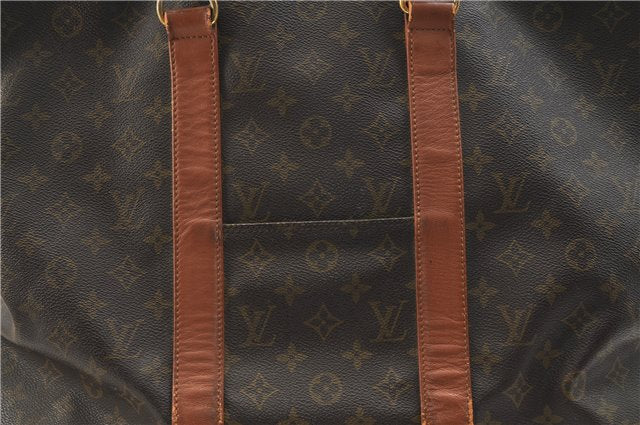 Auth Louis Vuitton Monogram Sac Weekend GM Vintage Tote Hand Bag M42420 LV 2897E