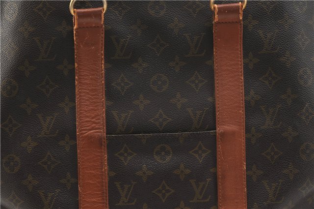 Auth Louis Vuitton Monogram Sac Weekend GM Vintage Tote Hand Bag M42420 LV 2897E
