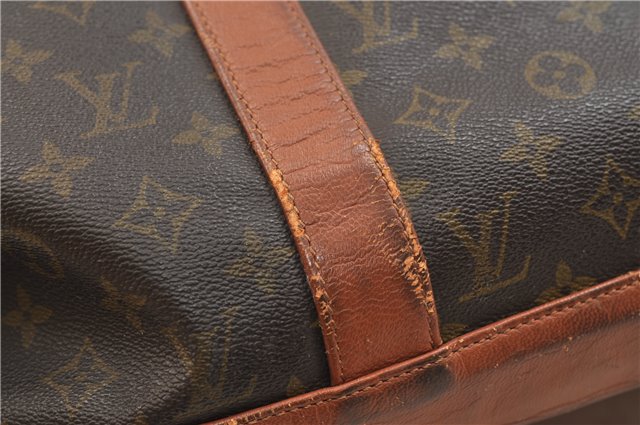 Auth Louis Vuitton Monogram Sac Weekend GM Vintage Tote Hand Bag M42420 LV 2897E