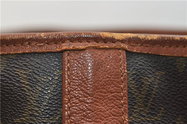 Auth Louis Vuitton Monogram Sac Weekend GM Vintage Tote Hand Bag M42420 LV 2897E