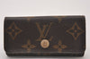 Authentic Louis Vuitton Monogram Multicles 4 Hooks Key Case Pink M41945 LV 2897I