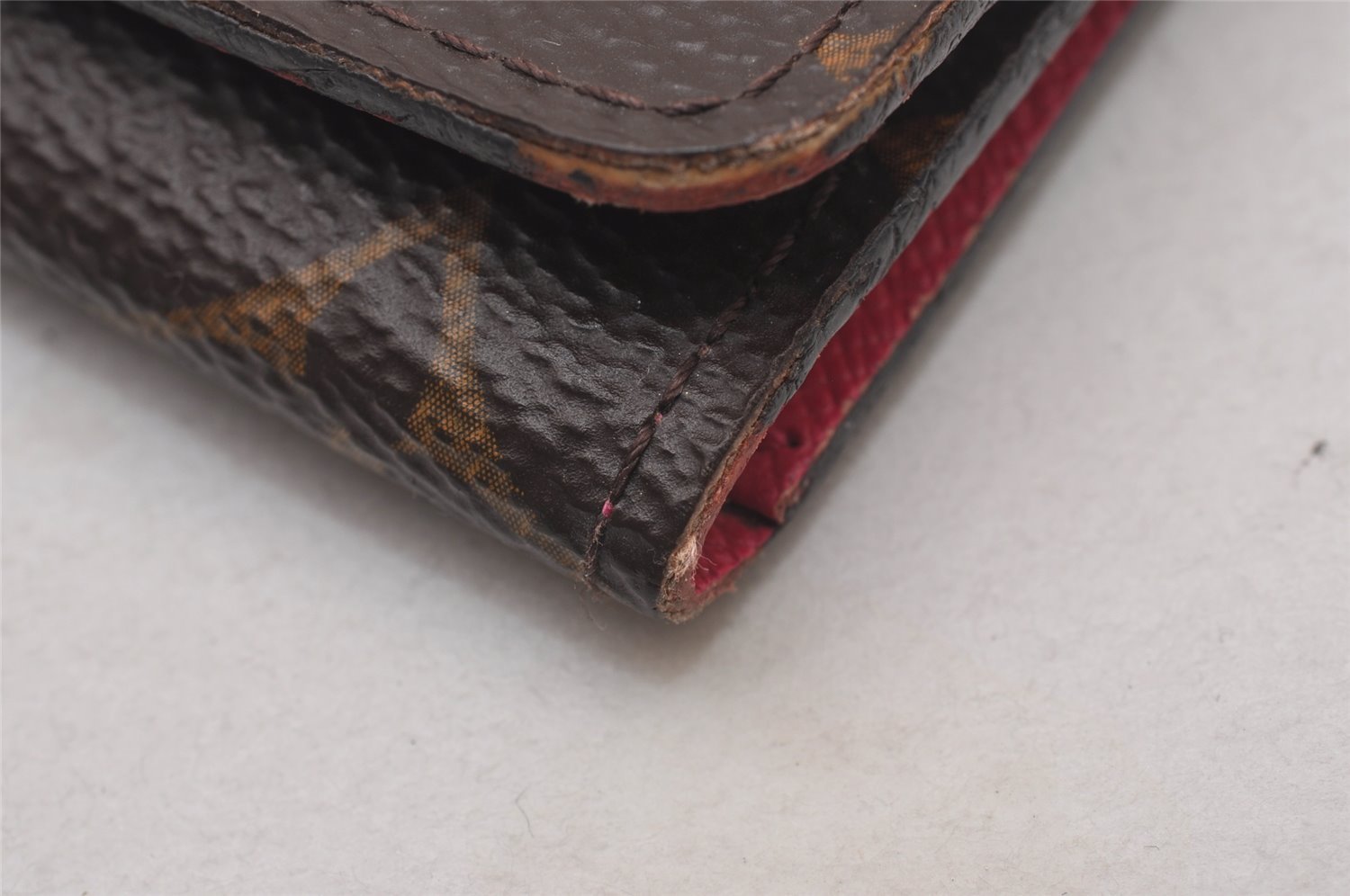 Authentic Louis Vuitton Monogram Multicles 4 Hooks Key Case Pink M41945 LV 2897I