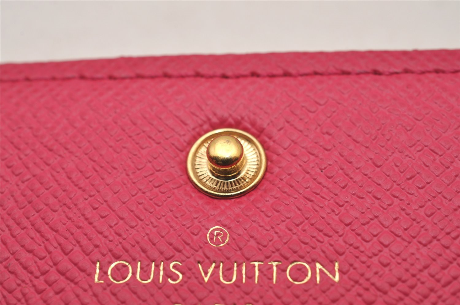 Authentic Louis Vuitton Monogram Multicles 4 Hooks Key Case Pink M41945 LV 2897I