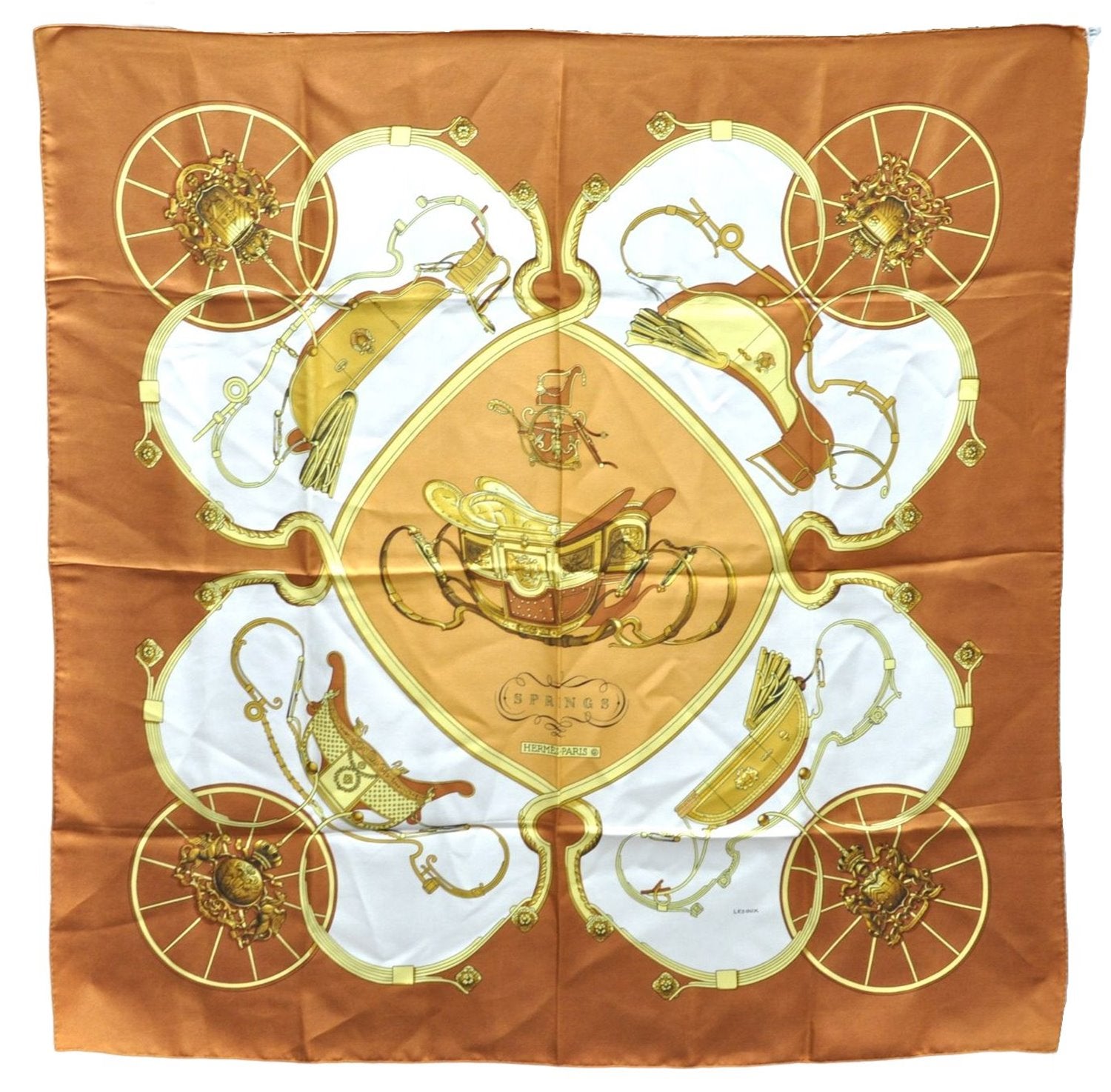 Authentic HERMES Carre 90 Scarf 