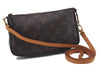 Auth Louis Vuitton Monogram Pochette Accessoires Shoulder Cross Body Pouch 2899D