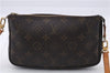 Auth Louis Vuitton Monogram Pochette Accessoires Shoulder Cross Body Pouch 2899D
