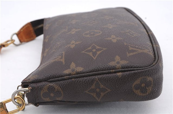 Auth Louis Vuitton Monogram Pochette Accessoires Shoulder Cross Body Pouch 2899D
