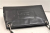 Authentic GUCCI Vintage Shoulder Hand Bag Purse Leather 0013034 Black 2899E