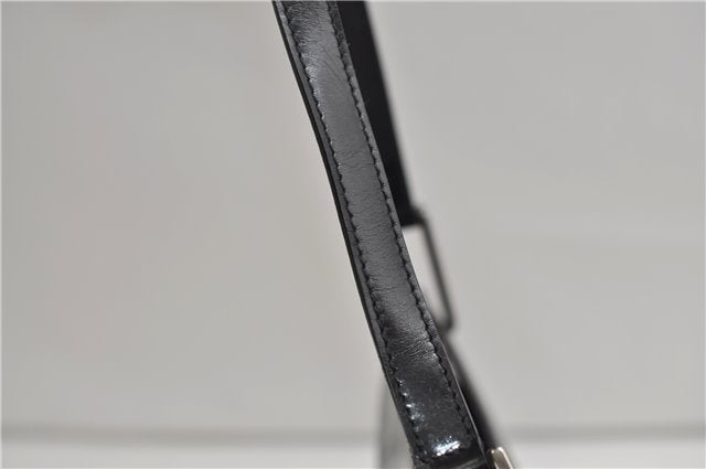 Authentic GUCCI Vintage Shoulder Hand Bag Purse Leather 0013034 Black 2899E