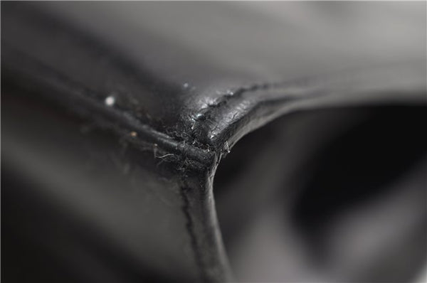 Authentic GUCCI Vintage Shoulder Hand Bag Purse Leather 0013034 Black 2899E