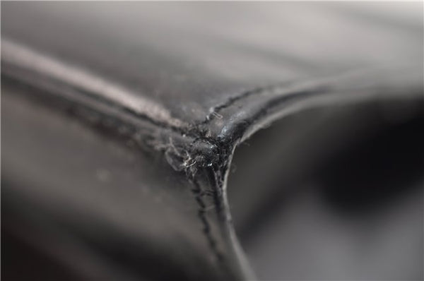 Authentic GUCCI Vintage Shoulder Hand Bag Purse Leather 0013034 Black 2899E