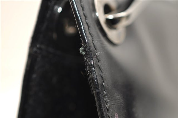 Authentic GUCCI Vintage Shoulder Hand Bag Purse Leather 0013034 Black 2899E