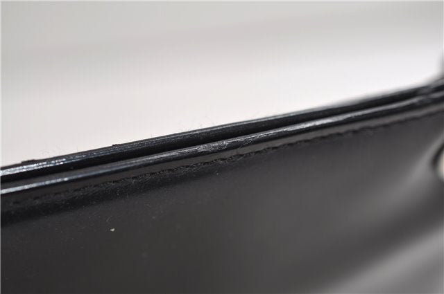 Authentic GUCCI Vintage Shoulder Hand Bag Purse Leather 0013034 Black 2899E