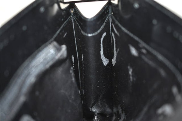 Authentic GUCCI Vintage Shoulder Hand Bag Purse Leather 0013034 Black 2899E