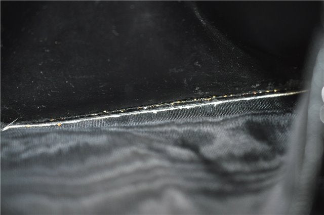 Authentic GUCCI Vintage Shoulder Hand Bag Purse Leather 0013034 Black 2899E