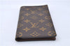 Authentic Louis Vuitton Monogram Porte Valeurs Cartes Credit M61823 Wallet 2899F