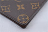 Authentic Louis Vuitton Monogram Porte Valeurs Cartes Credit M61823 Wallet 2899F